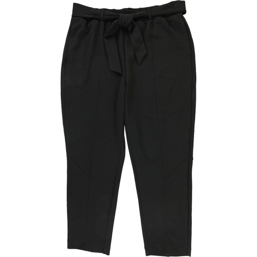 One 5 One Womens Plus Size Belted Casual Trouser Pants, NWT